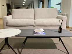 Divano Fly in Tessuto sfoderabile di scontato 25%^Artigianale New
