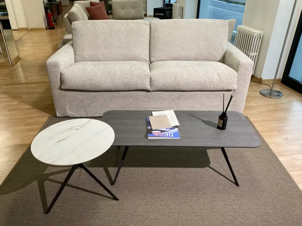 Divano Fly in Tessuto sfoderabile di scontato 25%^Artigianale New