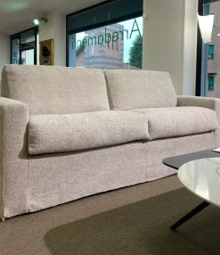 Divano Fly in Tessuto sfoderabile di scontato 25%^Artigianale New