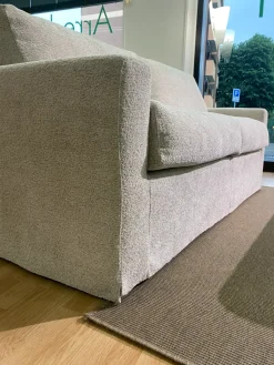 Divano Fly in Tessuto sfoderabile di scontato 25%^Artigianale New