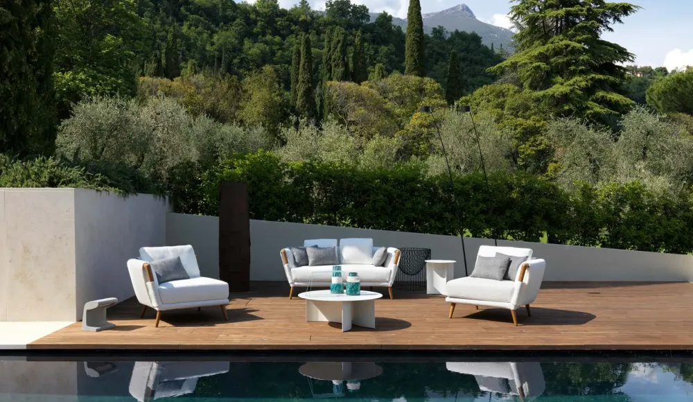 Sale Divano Gaudì in stile Design Con schienale a prezzi outlet Divani