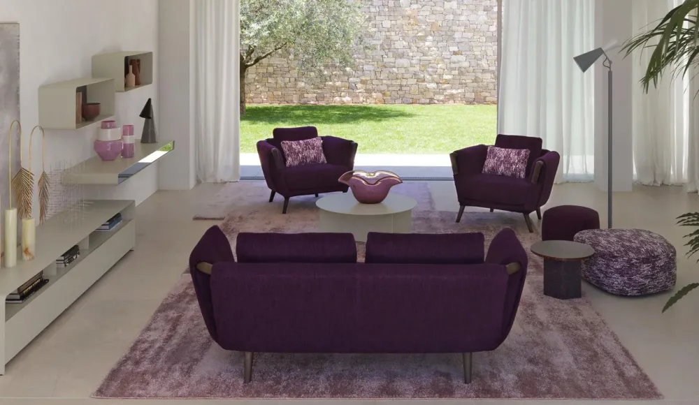 Sale Divano Gaudì in stile Design Con schienale a prezzi outlet Divani