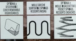 Collezione esclusiva Divano Giulia di in stile moderno a prezzo Outlet- Divani