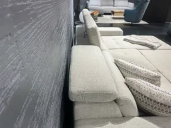 Outlet Divano Gloria tessuto in poliuretano   a prezzo scontato Divani