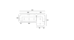 Divano Happening a PREZZO OUTLET scontato del 28%^Lago Sale