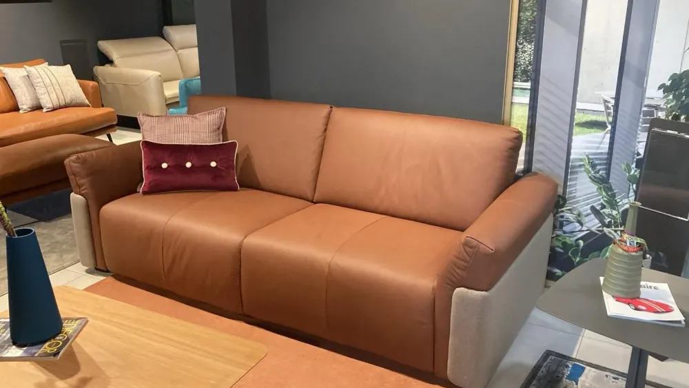 Best Divano Harlem pelle in poliuretano a prezzo scontato Divani