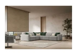 Outlet Divano Hill di in stile moderno in Offerta Outlet Divani