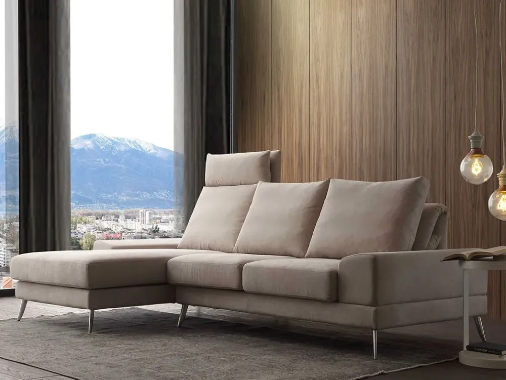 Crippa Salotti Divano In in Tessuto sfoderabile di scontato 29%- Divani