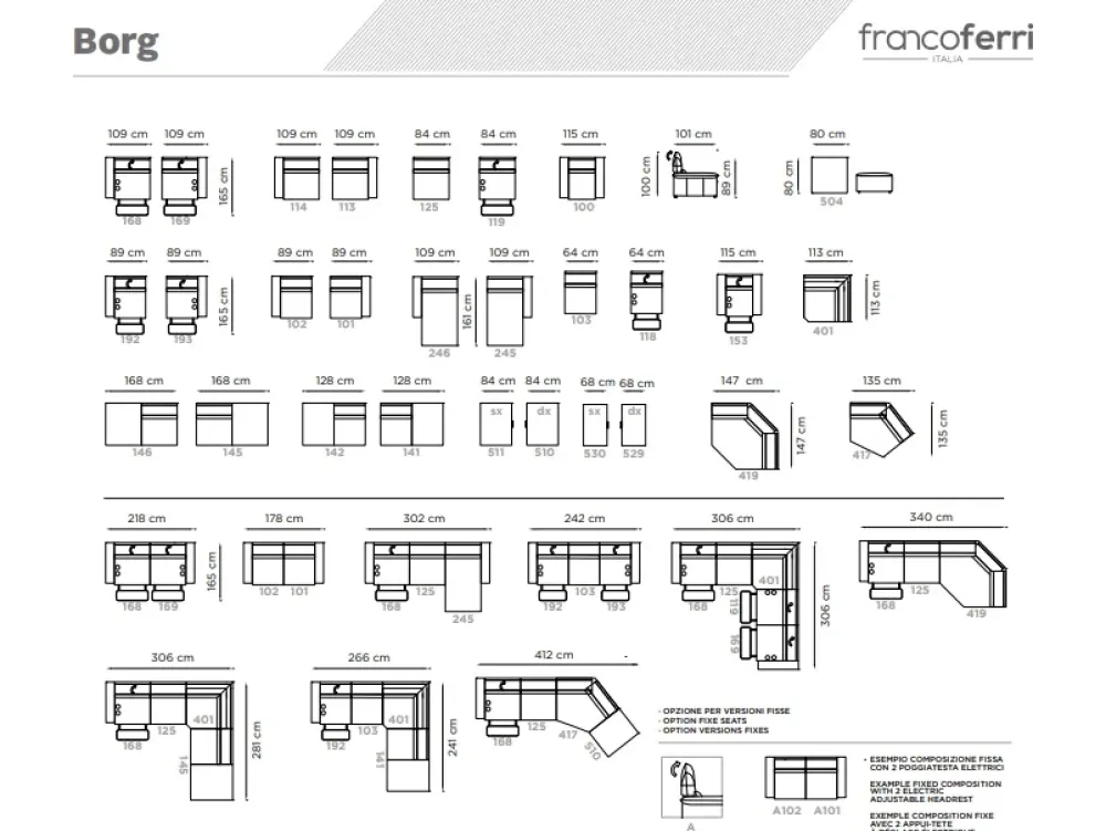 Franco Ferri Divano in Microfibra a prezzo scontato- Divani