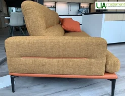 Clearance Divano in Microfibra stile moderno modello Feng° scontato - 35% Divani