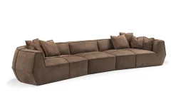 Md work Divano in Pelle Mod. davide infa- Divani