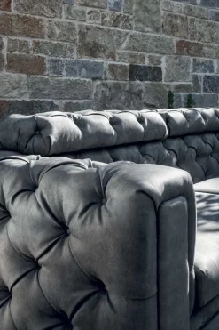 Sale DIVANO IN PELLE NABUK LUSSO Divani