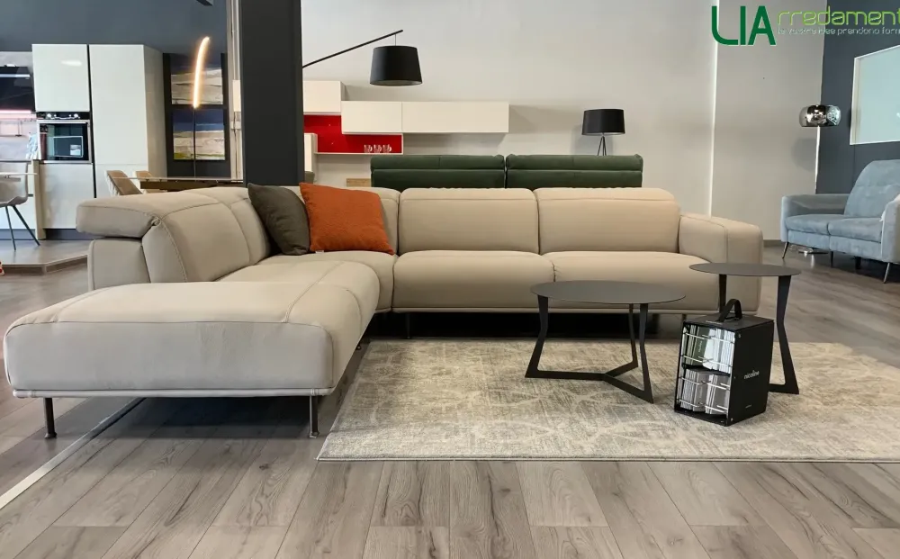 Divano in Pelle stile moderno modello Wing scontato - 57%^Nicoline Sale