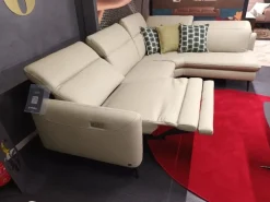 Clearance Divano in Pelle stile moderno modello Dusk scontato - 35% Divani