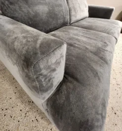 New Divano in piuma pronta consegna tessuto firmato alessandro bini in Tessuto a prezzo scontato Divani