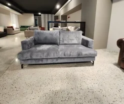 New Divano in piuma pronta consegna tessuto firmato alessandro bini in Tessuto a prezzo scontato Divani