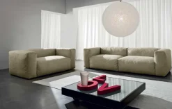 Collezione esclusiva Divano in piuma struttura legno massello fine serie- Divani