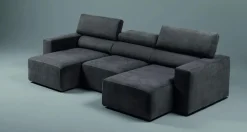 Divano in Tessuto Bistrò^Excò