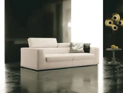 Divano in Tessuto Harrison con poggiatesta reclinabili di^Pandolfi New