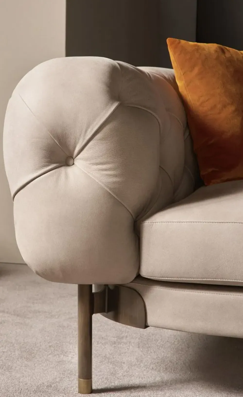 Best Divano in Tessuto non sfoderabile Atenae di Divani