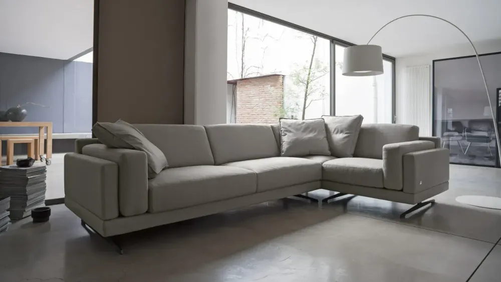 Divano in Tessuto sfoderabile York a prezzo riservato^Doimo Salotti Online