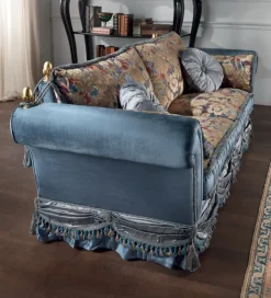 Divano in Tessuto stile classico modello Divano classico veneziano diversi rivestimenti scontato - 38%^Md work Hot