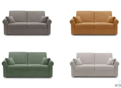 Divano in Tessuto stile design modello Beta scontato - 39%^Mobilificio Bellutti Best