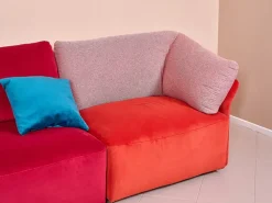 Divano in Tessuto stile design modello Ibis_2 art. 1156_2 scontato - 60%^Calia