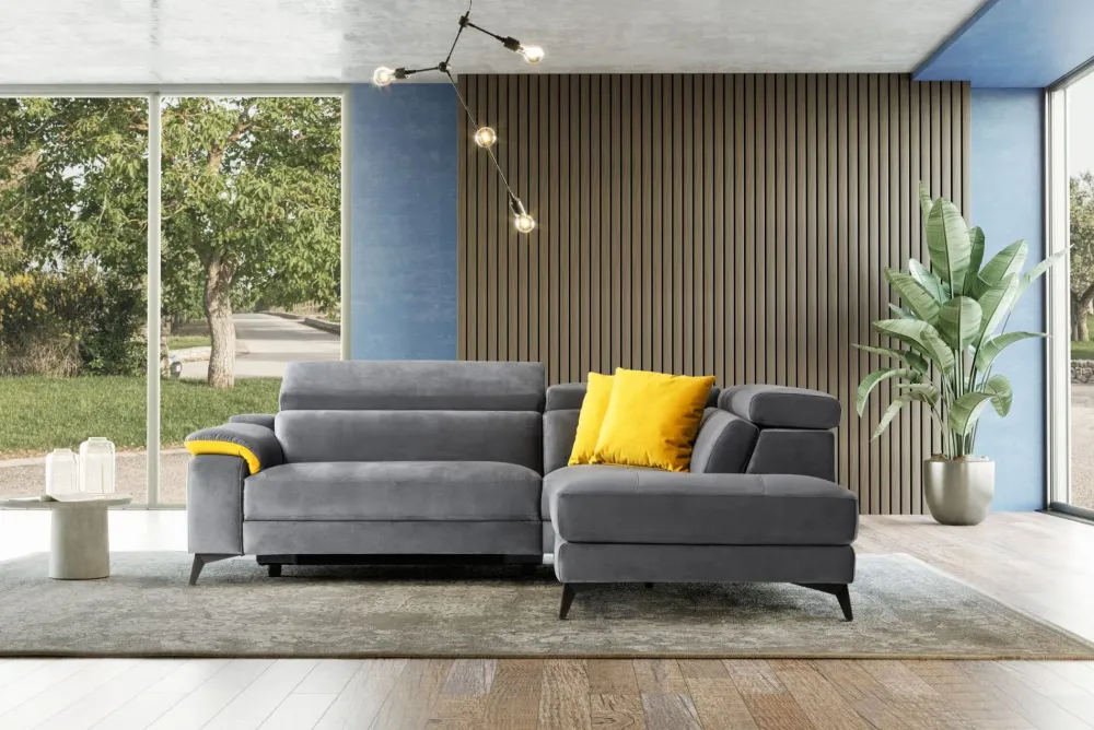 Outlet Divano in Tessuto stile design modello Life scontato - 44% Divani