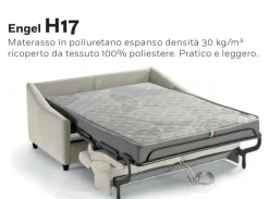 Sale Divano in Tessuto stile moderno modello Mirage scontato - 40% Divani Letto|Divani