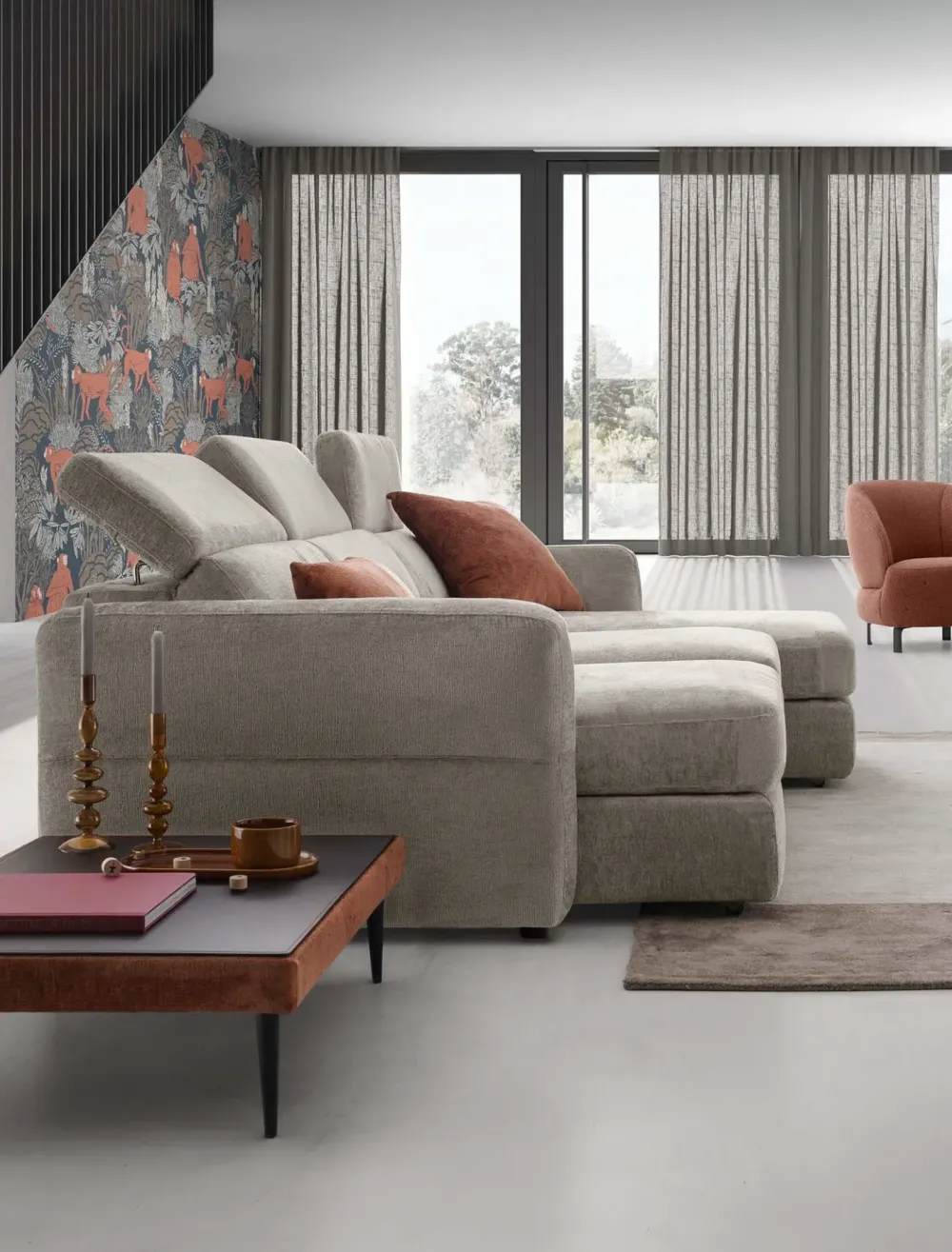 Divano in Tessuto stile moderno modello Hill scontato - 35%^Le Comfort Best