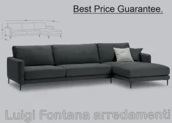 Excò Divano in Tessuto stile moderno modello Dry scontato - 30%- Divani