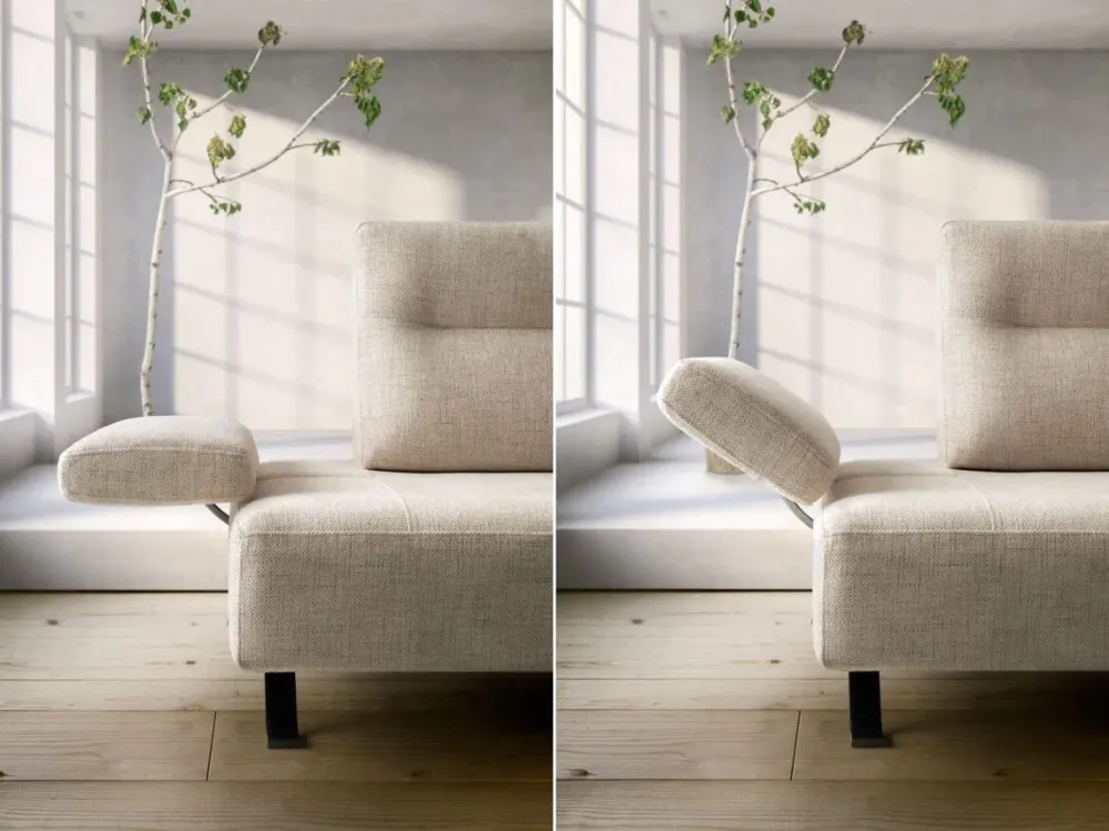 Samoa Divano in Tessuto stile moderno modello Dalton scontato - 35%- Divani