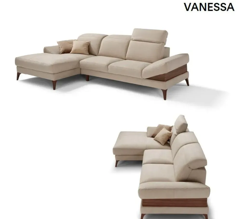 Divano in Tessuto stile moderno modello Vanessa scontato - 50%^Sofangel Clearance