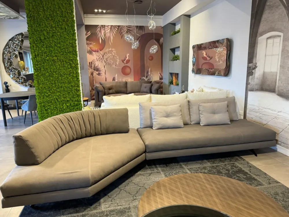 Divano in Tessuto stile moderno modello Stone scontato - 60%^Valentini New