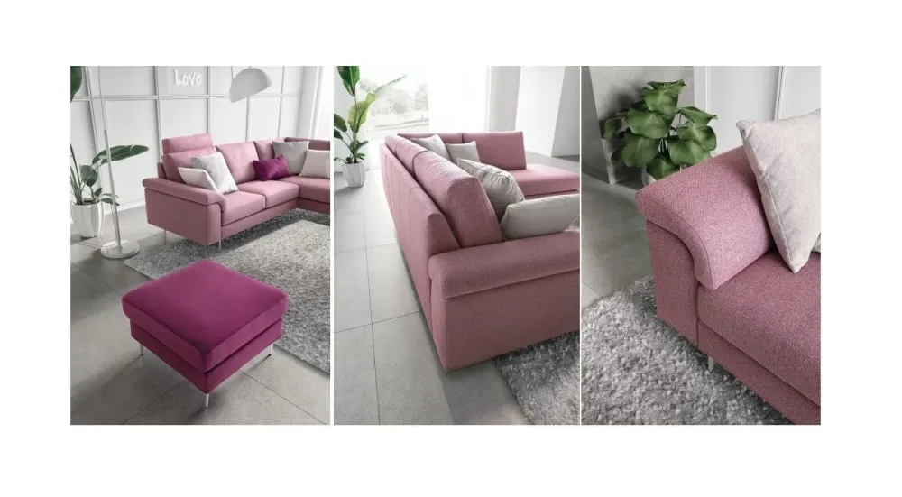 New Divano in Tessuto stile moderno modello Papilio scontato - 35% Divani