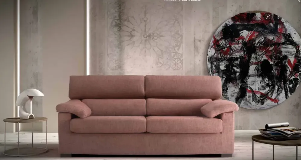 Divano in Tessuto stile moderno modello Olimpus 3 posti scontato - 46%^Collezione esclusiva