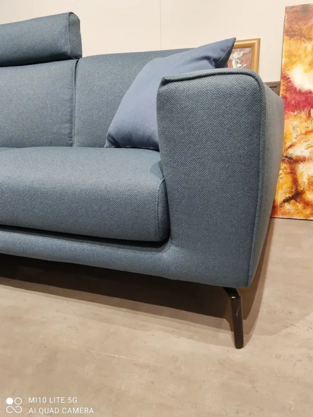 Clearance Divano in Tessuto stile moderno modello Bora scontato - 50% Divani