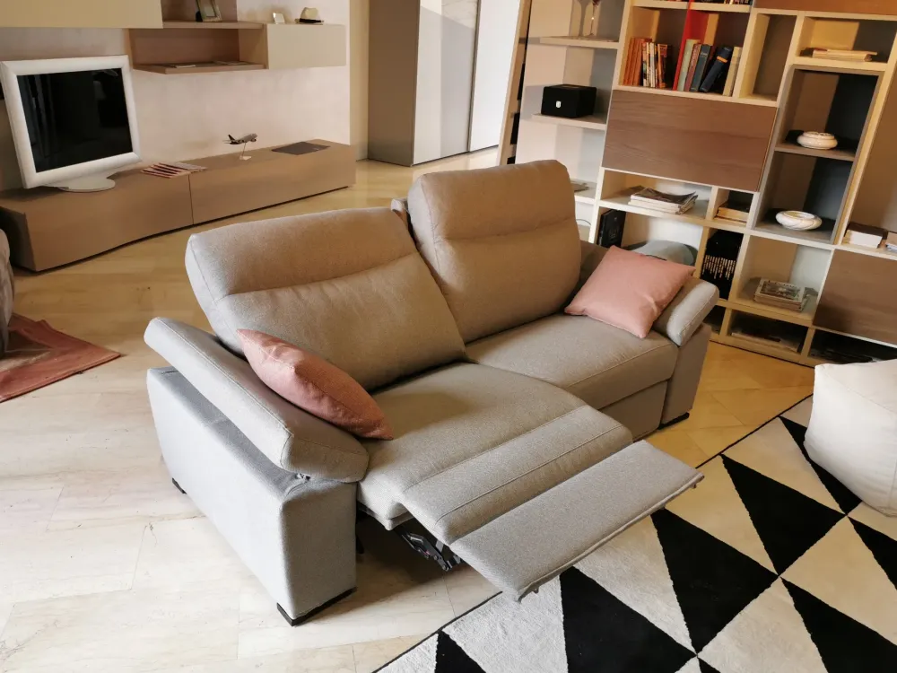 Divano in Tessuto stile moderno modello Valencia comfort scontato - 50%^Rosini Sale