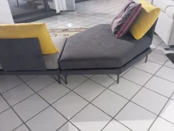 Samoa Divano Isla tessuto in poliuretano   in Offerta Outlet- Divani