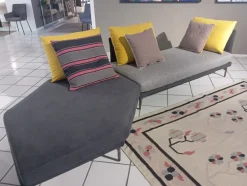 Samoa Divano Isla tessuto in poliuretano   in Offerta Outlet- Divani