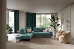 Sale Divano Joplin in Tessuto sfoderabile  di scontato 35% Divani