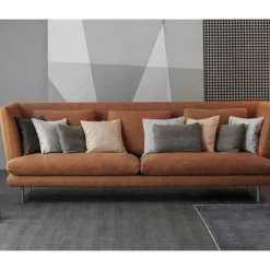 Divano Lars tessuto in poliuretano in Offerta Outlet^Bonaldo Online