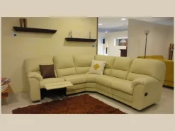 Le Comfort Divano Lecomfort Oscar Divani relax Ecopelle Divano 4 posti- Divani