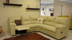 Le Comfort Divano Lecomfort Oscar Divani relax Ecopelle Divano 4 posti- Divani