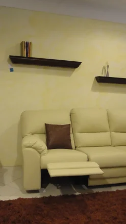 Le Comfort Divano Lecomfort Oscar Divani relax Ecopelle Divano 4 posti- Divani