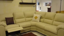 Le Comfort Divano Lecomfort Oscar Divani relax Ecopelle Divano 4 posti- Divani