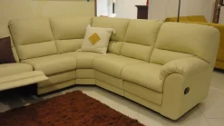 Le Comfort Divano Lecomfort Oscar Divani relax Ecopelle Divano 4 posti- Divani