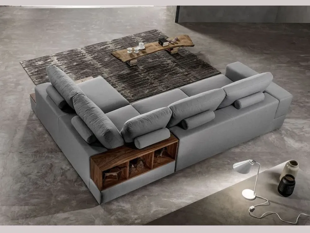 Excò Divano Leroy con penisola: SCONTO 30%! Risparmia ora!- Divani