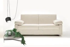 Divano letto in poliuretano, prezzo scontato!^BK salotti Outlet